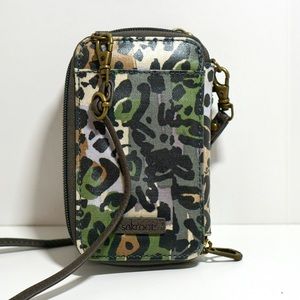 Sakroots Smartphone Wristlet Wallet CrossBody Bag